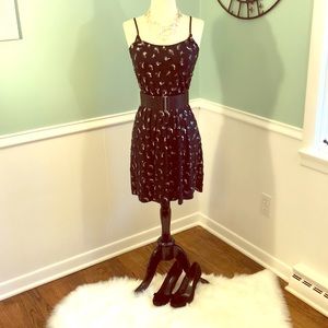 Express | XS Black Sequined Party Dress